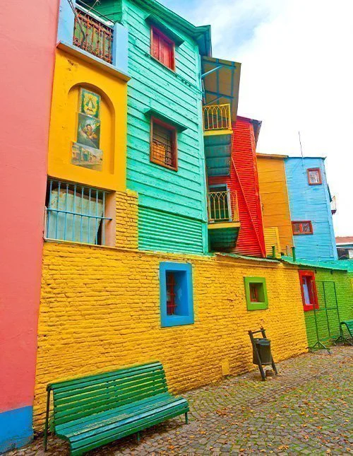 Det fargerike La Boca i Buenos Aires